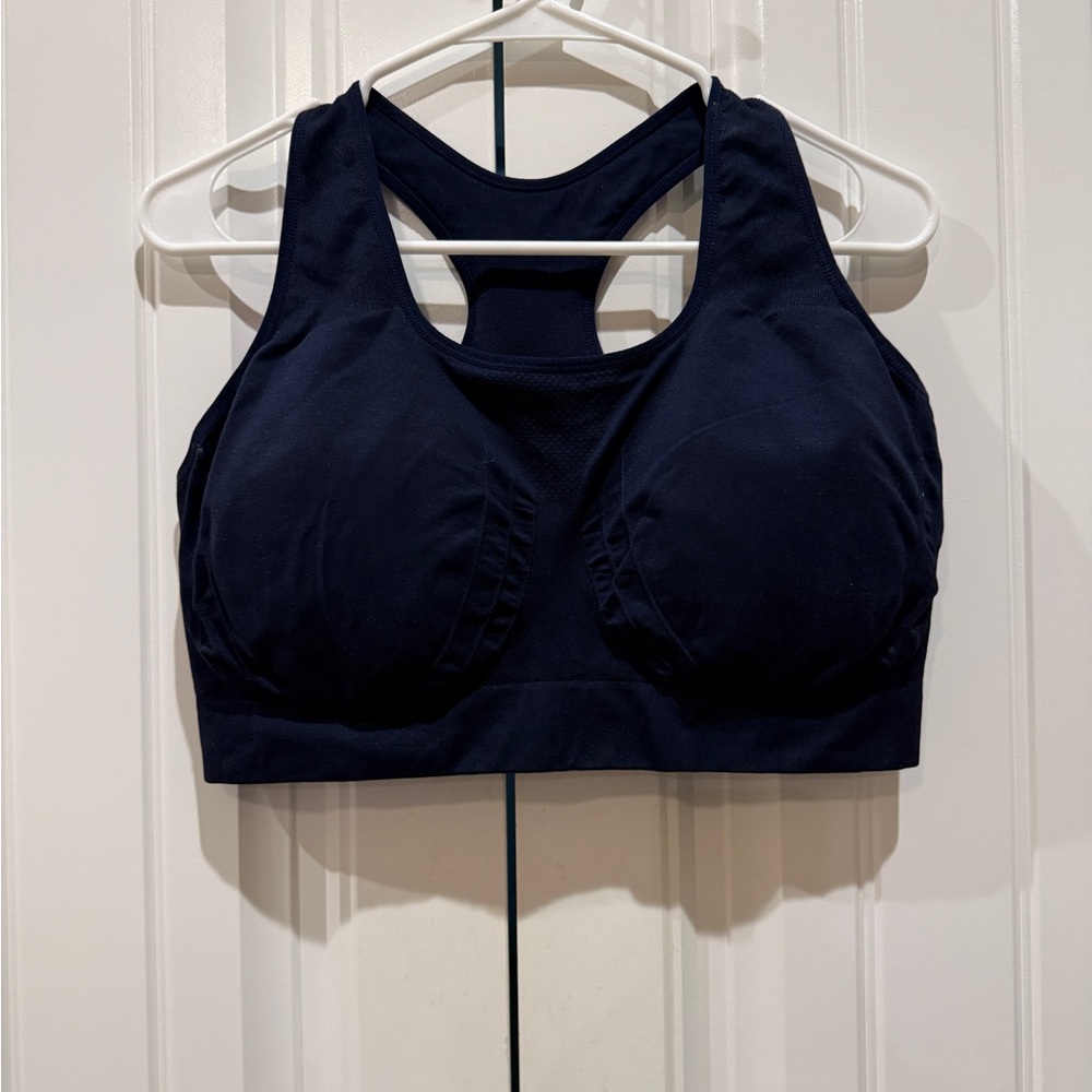 Truekind Women's Navy Sports Bra-2XL-NWOT